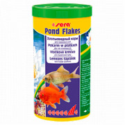 SERA BIOFLAKES корм хлопьевидный для всех прудовых рыб в летний период