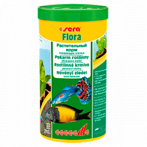 SERA FLORA корм для рыб