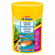 SERA MIXPUR для плотоядных рыб из 4-х компонентов