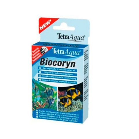 Tetra Aqua Biocoryn препарат, способствующий разложению биологических загрязнений