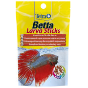 Tetra Betta Larva Sticks корм в форме мотыля для петушков и других лабиринтовых рыб