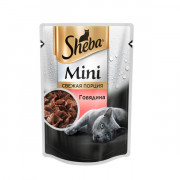 Sheba Mini корм консервированный для свежая порция с говядиной