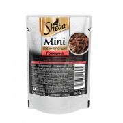 Sheba Mini корм консервированный для свежая порция с говядиной
