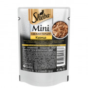 Sheba Mini корм консервированный для свежая порция с курицей
