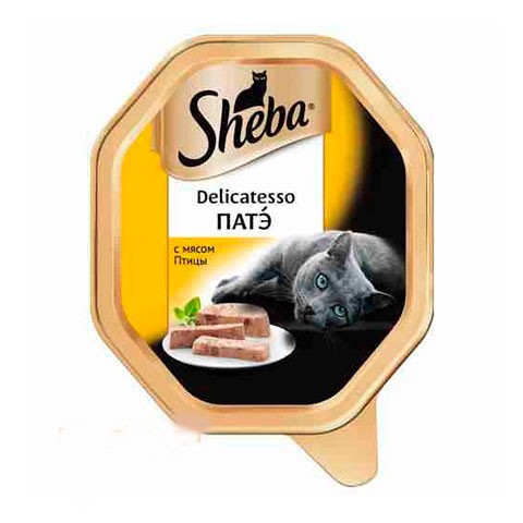 Консервы Sheba Delicatesso патэ птица