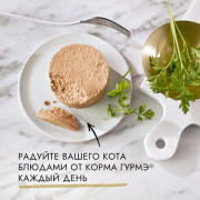 Консервы Gourmet Gold для кошек паштет индейка