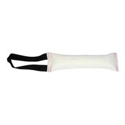 PETTO Тренировочная игрушка Hard Dog Труба, белая, с ручкой, 30см, GoSi без упаковки