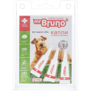 Mr.Bruno Green Guard капли репеллентные для собак весом от 10 до 30кг