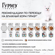 Влажный корм Гурмэ Перл Нежное филе для кошек, с говядиной в соусе