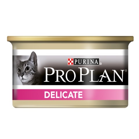 Консервы Pro Plan Delicate для Кошек с Индейкой