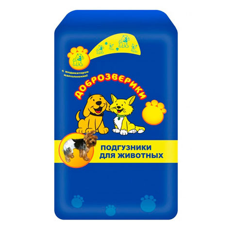 Пелигрин ДОБРОЗВЕРИКИ Подгузники для животных