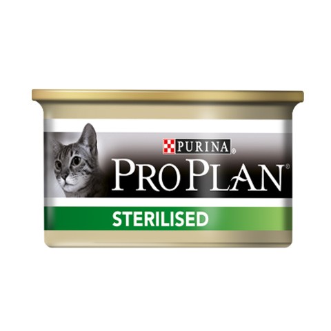 Консервы Pro Plan Sterilised для Кастрированных Кошек Тунец
