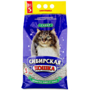 Сибирская Кошка Супер комкующийся наполнитель для кошачьего туалета