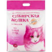 Сибирская Кошка Элита для привередливых силикагелевый наполнитель для кошачьего туалета