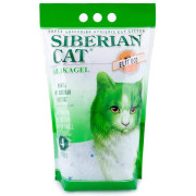 Сибирская Кошка Элита ЭКО для привередливых силикагелевый наполнитель для кошачьего туалета, зеленые гранулы