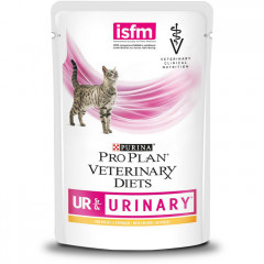 Консервы Purina Pro Plan Veterinary Diets UR St/Ox Urinary пауч для кошек при мочекаменной болезни курица
