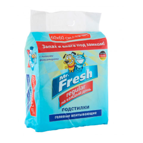 Mr. Fresh Expert подстилки гелевые впитывающие