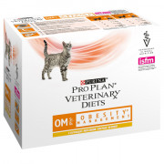 Консервы Purina Pro Plan Veterinary Diets OM Obesity пауч для кошек при ожирении курица