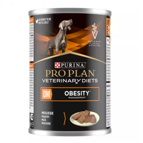 Консервы Purina Pro Plan Veterinary Diets OM Obesity Management для собак для снижения избыточной массы тела, при сахарном диабете