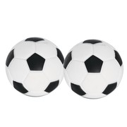 Beeztees Игрушка для кошек Мяч мягкий футбольный, бело-черный