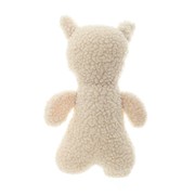 Beeztees Игрушка для собак Медвежонок белый, текстиль, 23см
