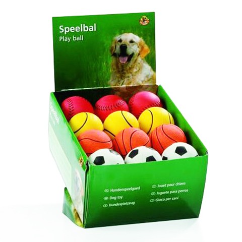 Beeztees Набор игрушек для собак Мяч, мягкая резина, 6.3см