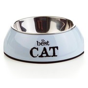 Beeztees Best Cat Миска 2в1 для кошек, 14.5х4.5см