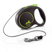 Flexi Black Design поводок-рулетка cord XS 3м 8кг