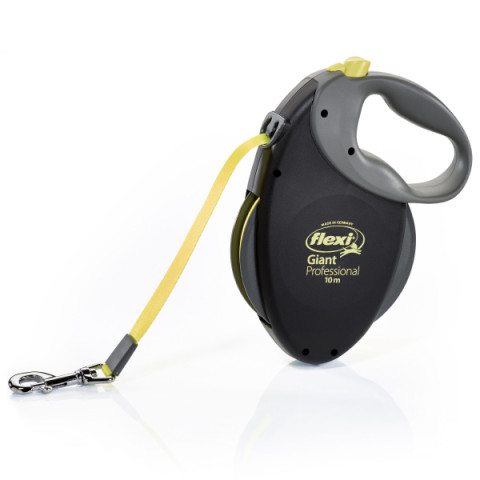Flexi Giant Professional поводок-рулетка 10м 50кг, черный