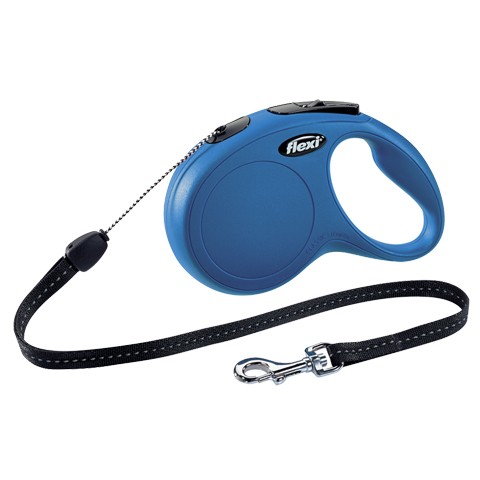 Рулетка Flexi New Classic, трос, 8м, 20кг