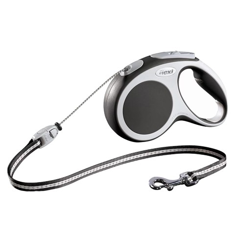Рулетка Flexi Vario, трос, 8м, 12кг