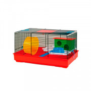 INTER-ZOO Клетка для грызунов TEDDY LUX комплект, 430x280x235см, цветная