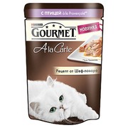 Gourmet A la Carte консервы для кошек, домашняя птица, овощи в подливе