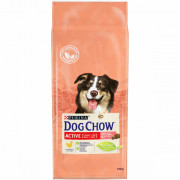 Dog Chow сухой корм для собак, взрослых, активных, курица