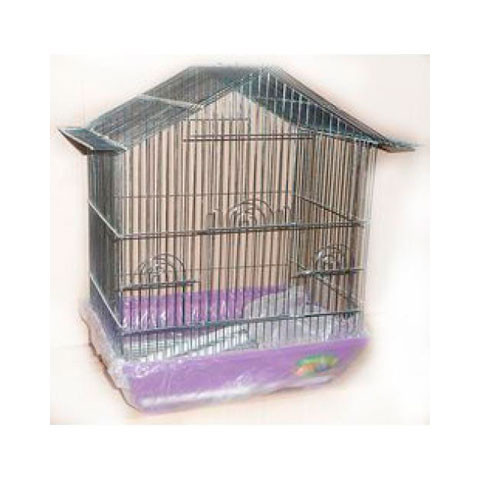 Клетка для птиц, цинк, 34.5x26x44см