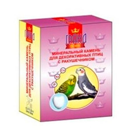 Гранд, минеральный камень для средних птиц с ракушечником