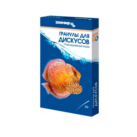ЗООМИР Гранулы, диетическое питание для дискусов