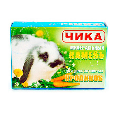 Чика, минеральный камень для кроликов