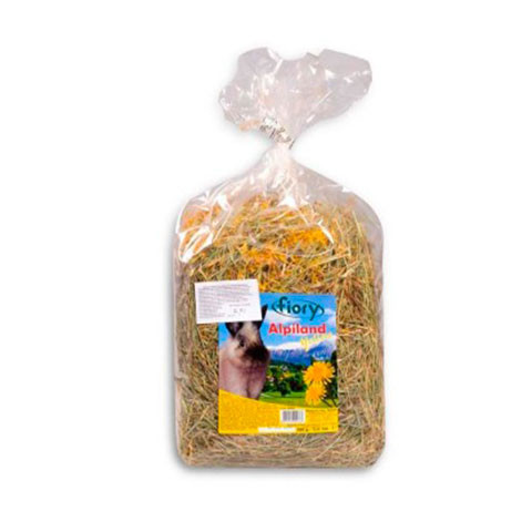 Fiory  Fieno Alpiland Yellow, сено с одуванчиком