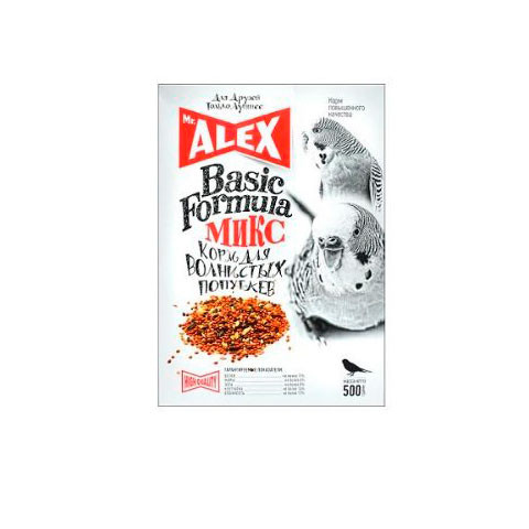 Mr.Alex Вasic, корм для попугаев, Микс