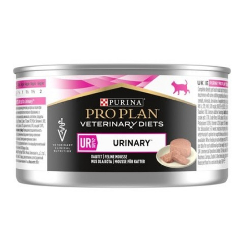 Консервы Purina Pro Plan Veterinary Diets UR St/Ox Urinary для кошек при мочекаменной болезни с индейкой