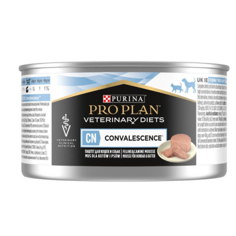 Консервы Purina Pro Plan Veterinary Diets CN Convalescence для кошек и собак всех возрастов при выздоровлении, паштет