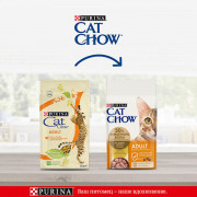 Cat Chow Adult сухой корм для Кошек Птица