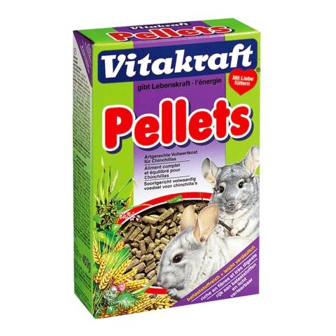 Vitakraft Pellets, основной корм для шиншилл