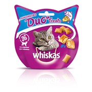 Whiskas DUO Treats, лакомство для кошек, лосось и сыр