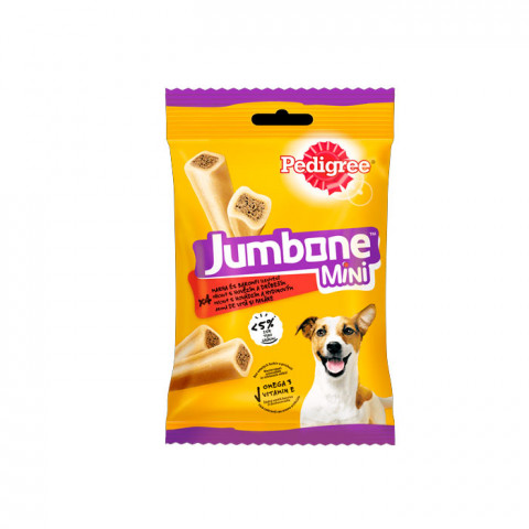 Pedigree Jumbone Mini лакомство лакомая кость с говядиной и птицей