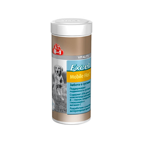 8 in 1 Excel Mobile Flex +, 150 гр порошок (аналог GLUCOSAMINE-профилактика болезней суставов)