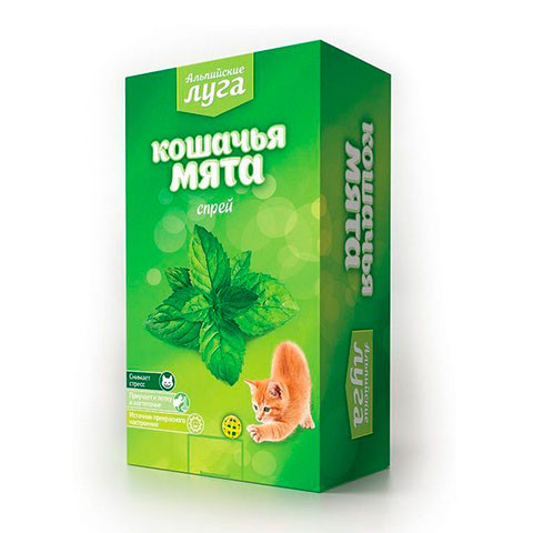 Альпийские луга кошачья мята спрей, 100мл
