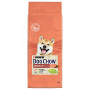 Dog Chow Sensitive сухой корм для собак с чувствительным пищеварением, лосось