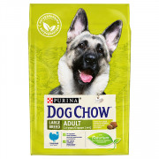 Dog Chow для взрослых собак крупных пород, индейка